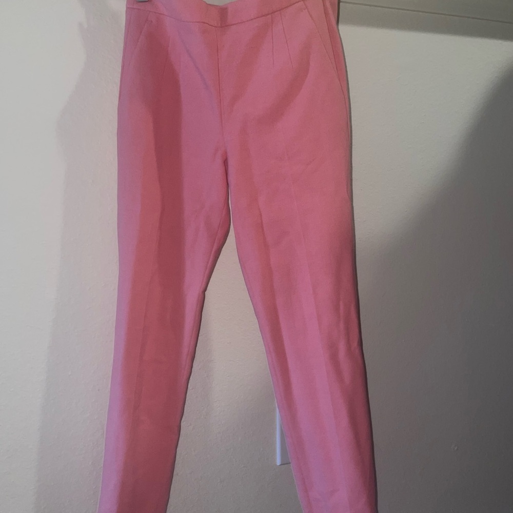 J. Crew Pink Ankle Pants